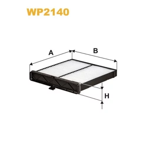 Filter vnútorného priestoru WIX FILTERS WP2140