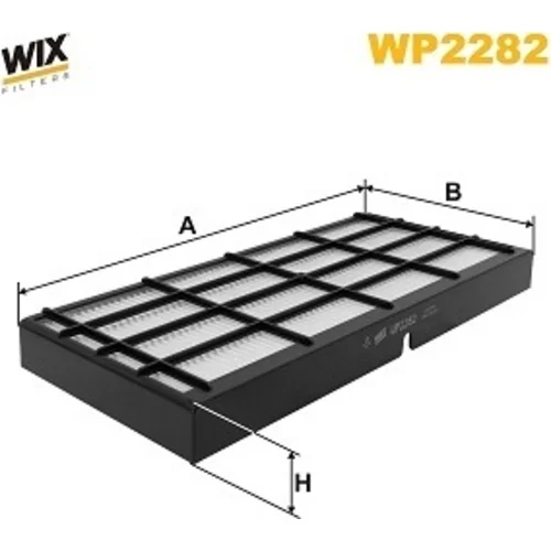 Filter vnútorného priestoru WIX FILTERS WP2282