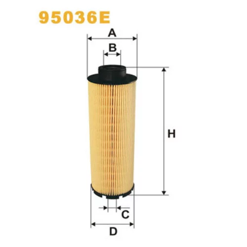 Palivový filter WIX FILTERS 95036E
