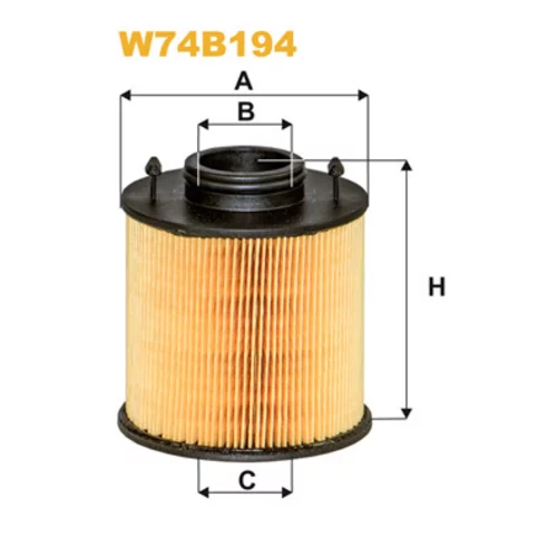Filter močoviny WIX FILTERS W74B194