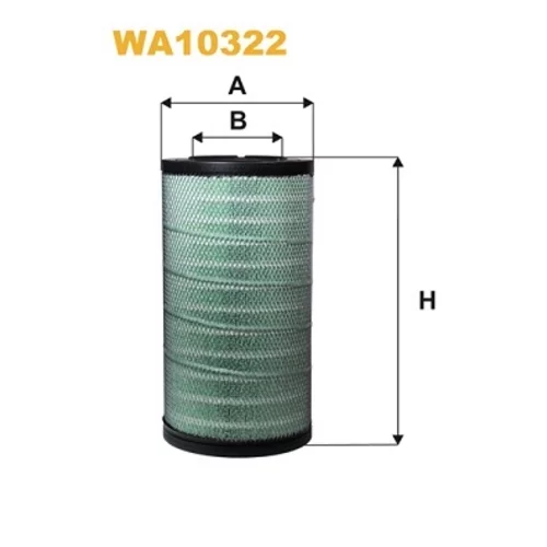 Vzduchový filter WIX FILTERS WA10322