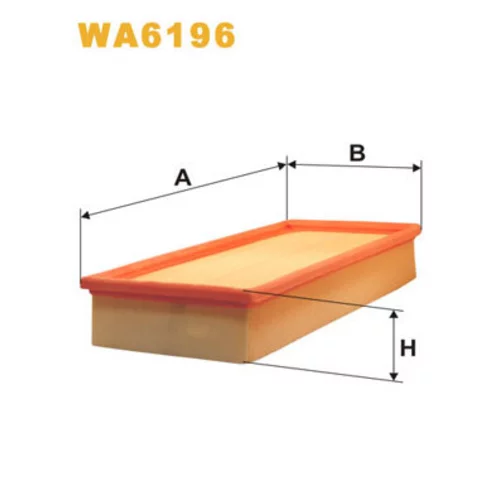Vzduchový filter WIX FILTERS WA6196