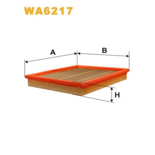 Vzduchový filter WIX FILTERS WA6217