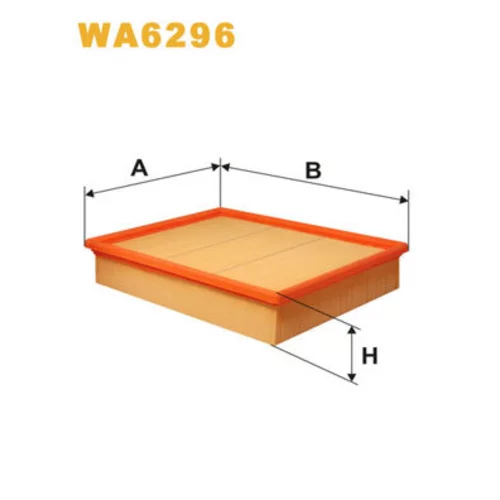 Vzduchový filter WIX FILTERS WA6296