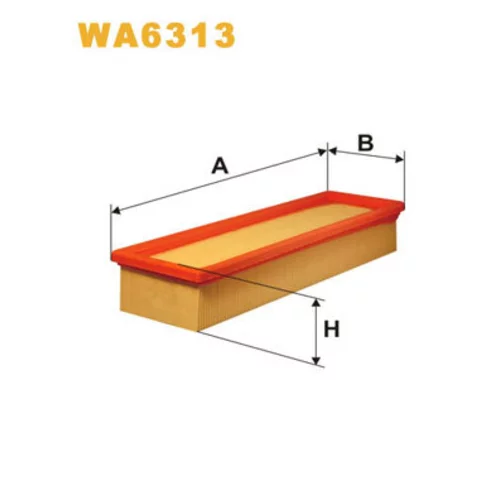 Vzduchový filter WIX FILTERS WA6313