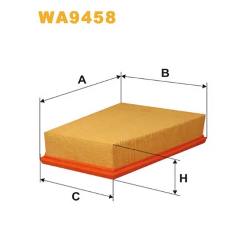 Vzduchový filter WIX FILTERS WA9458