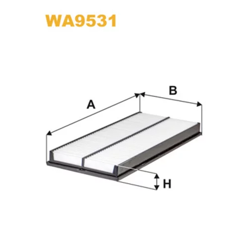 Vzduchový filter WIX FILTERS WA9531