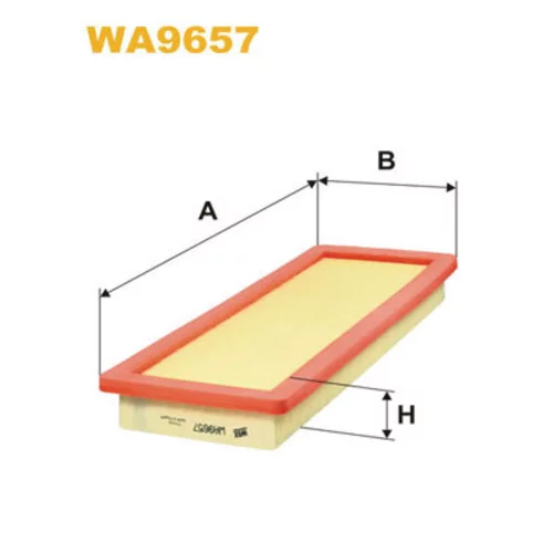 Vzduchový filter WIX FILTERS WA9657
