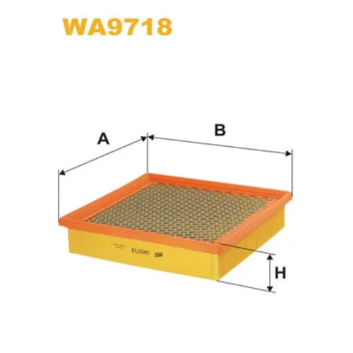 Vzduchový filter WA9718 (WIX FILTERS)
