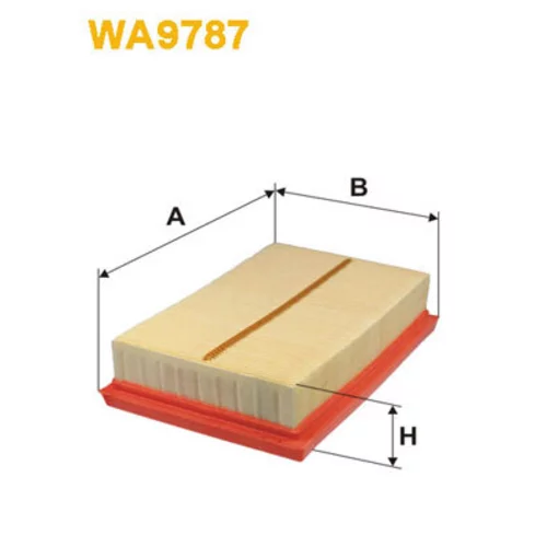 Vzduchový filter WIX FILTERS WA9787
