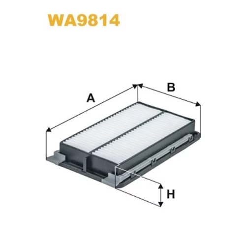 Vzduchový filter WIX FILTERS WA9814