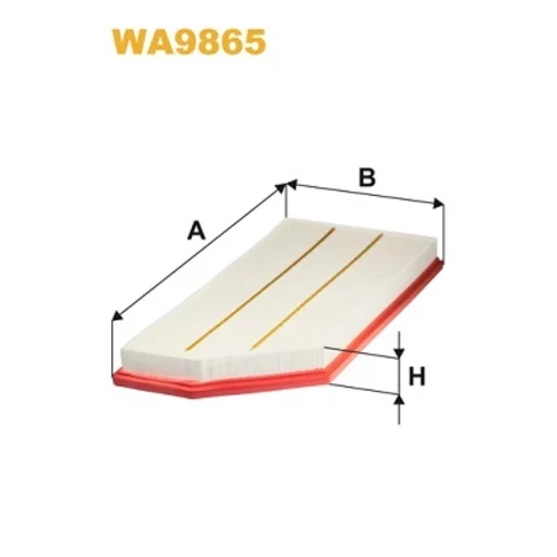 Vzduchový filter WIX FILTERS WA9865