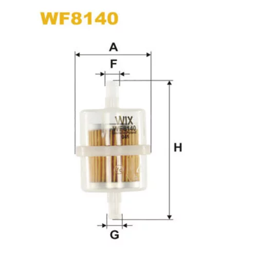 Palivový filter WIX FILTERS WF8140