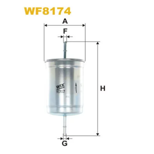 Palivový filter WIX FILTERS WF8174