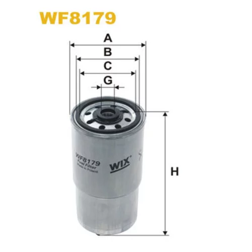 Palivový filter WIX FILTERS WF8179
