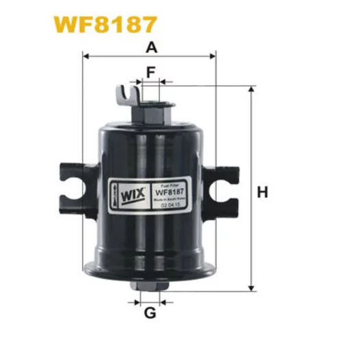 Palivový filter WIX FILTERS WF8187