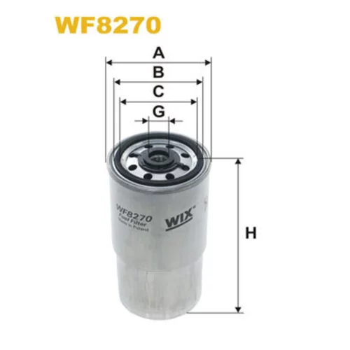 Palivový filter WIX FILTERS WF8270