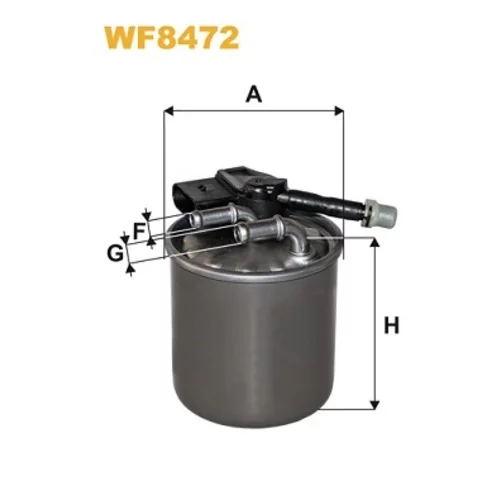 Palivový filter WIX FILTERS WF8472