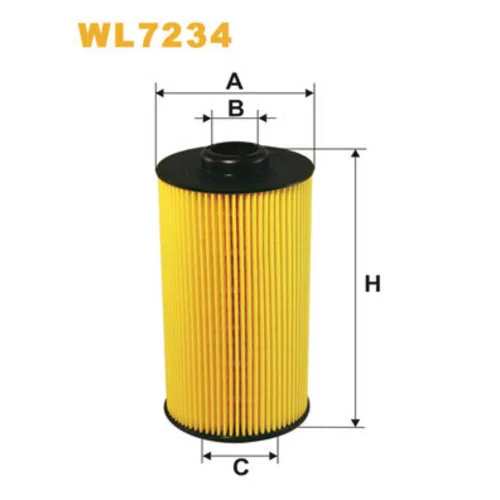 Olejový filter WIX FILTERS WL7234