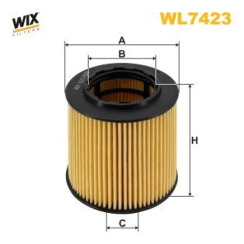 Olejový filter WIX FILTERS WL7423