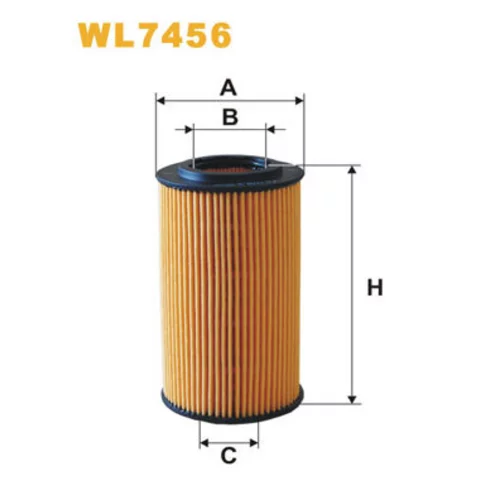 Olejový filter WIX FILTERS WL7456