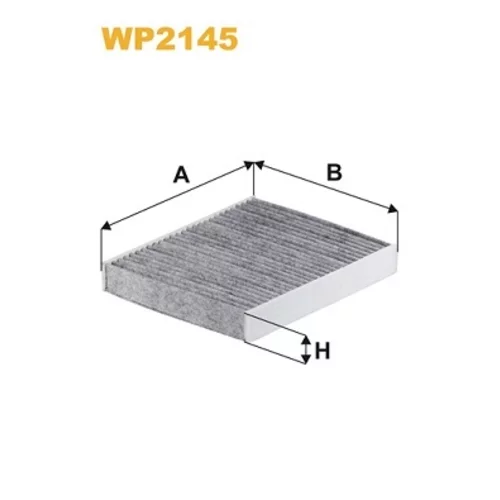 Filter vnútorného priestoru WIX FILTERS WP2145