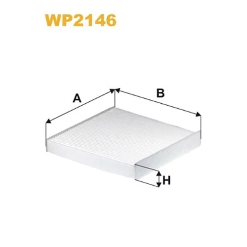 Filter vnútorného priestoru WIX FILTERS WP2146