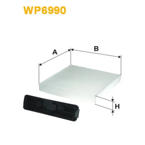 Filter vnútorného priestoru WIX FILTERS WP6990