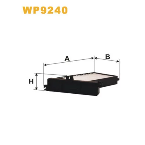 Filter vnútorného priestoru WIX FILTERS WP9240