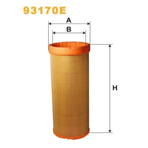 Filter sekundárneho vzduchu 93170E (WIX FILTERS)