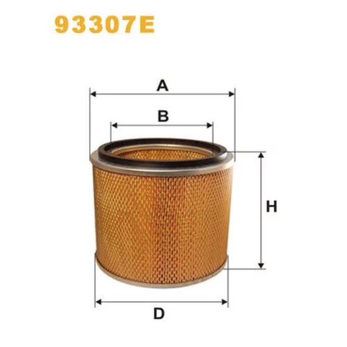 Vzduchový filter WIX FILTERS 93307E