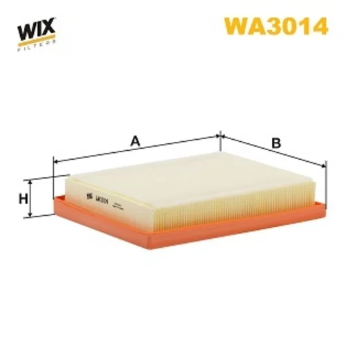 Vzduchový filter WIX FILTERS WA3014