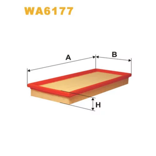 Vzduchový filter WIX FILTERS WA6177