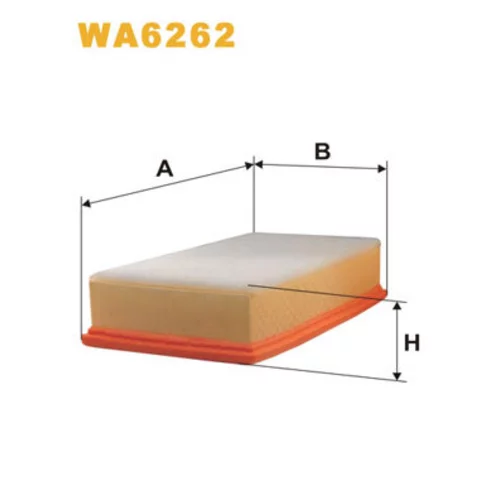 Vzduchový filter WIX FILTERS WA6262