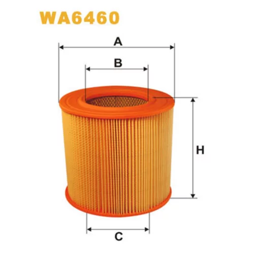 Vzduchový filter WIX FILTERS WA6460