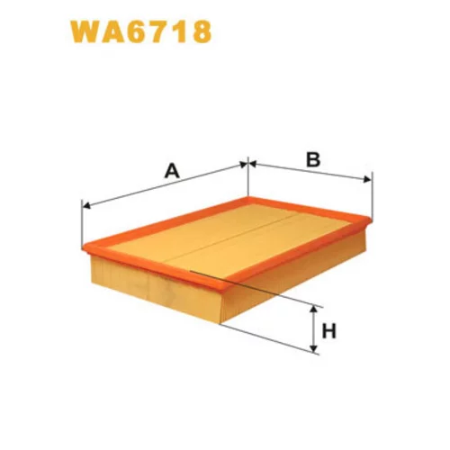 Vzduchový filter WIX FILTERS WA6718