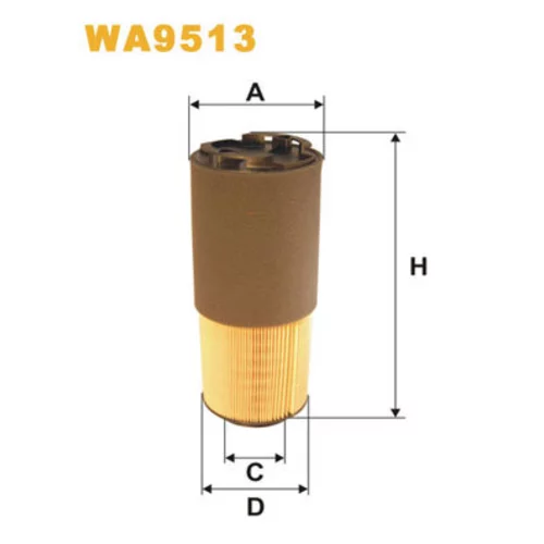 Vzduchový filter WA9513 (WIX FILTERS)