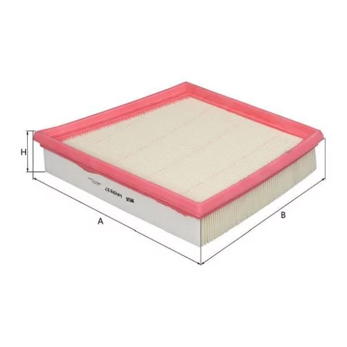 Vzduchový filter WA9837 (WIX FILTERS)