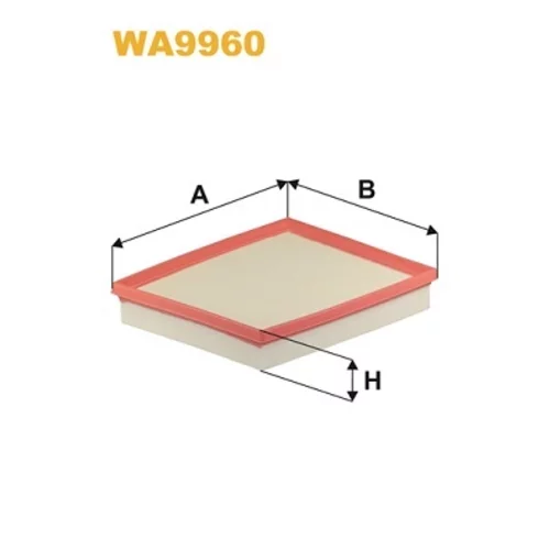 Vzduchový filter WIX FILTERS WA9960