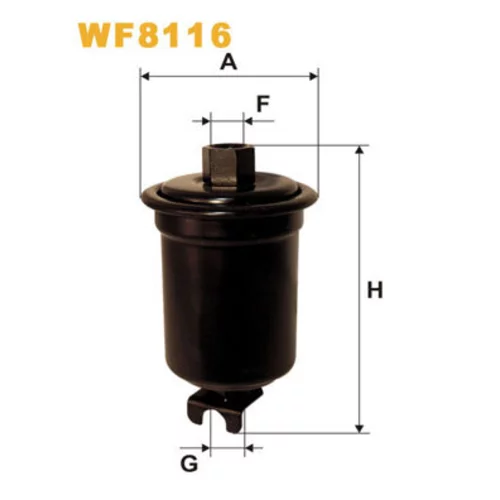 Palivový filter WIX FILTERS WF8116