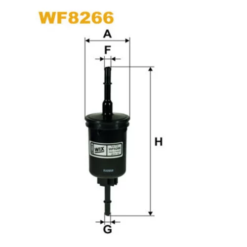 Palivový filter WIX FILTERS WF8266