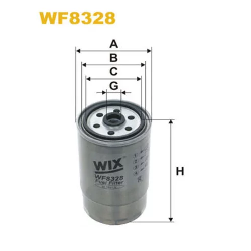 Palivový filter WIX FILTERS WF8328