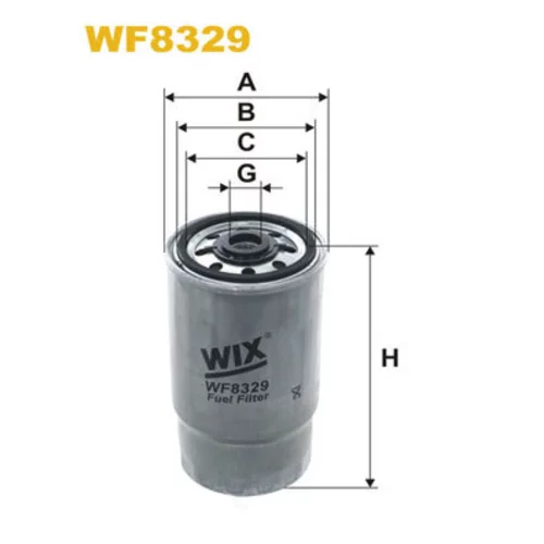 Palivový filter WIX FILTERS WF8329
