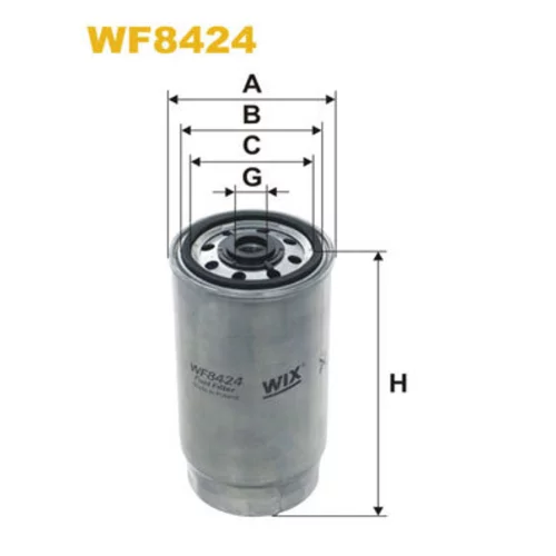 Palivový filter WIX FILTERS WF8424