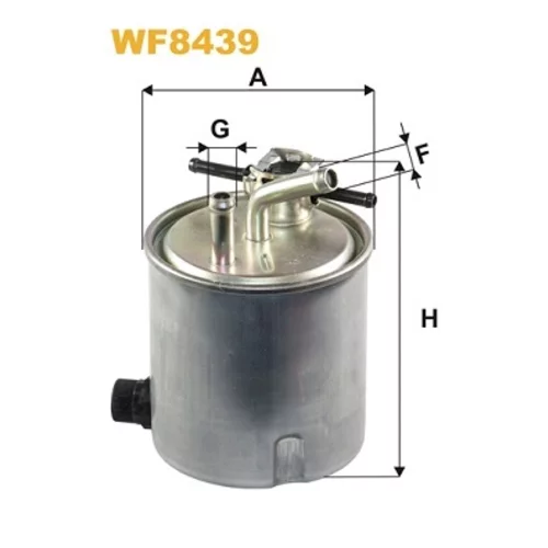 Palivový filter WIX FILTERS WF8439