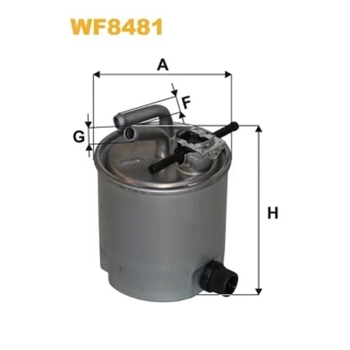 Palivový filter WIX FILTERS WF8481