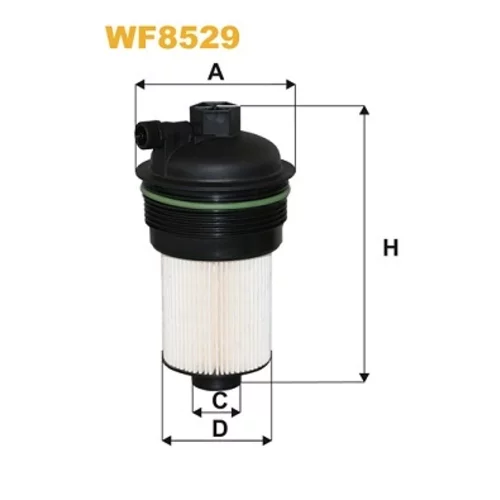 Palivový filter WF8529 (WIX FILTERS)