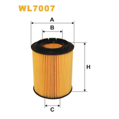 Olejový filter WIX FILTERS WL7007