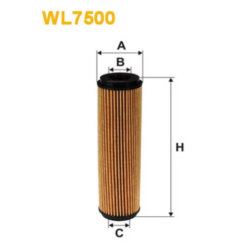 Olejový filter WIX FILTERS WL7500