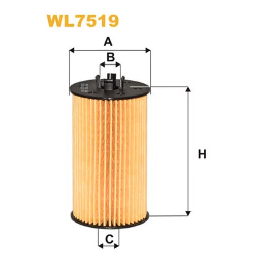 Olejový filter WIX FILTERS WL7519